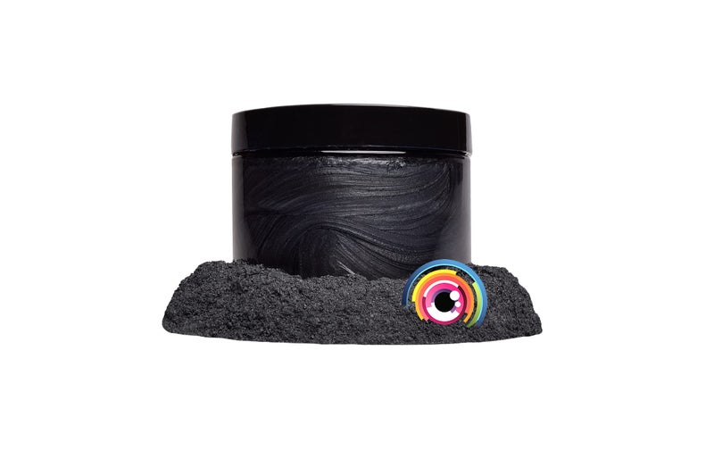 Eye Candy Pigments Premium Black Mica Powder - Samurai Black (25gr) - for Epoxy, Resin, Soap, Paint, Woodworking, Acrylic Pouring, Bath Bombs, Fishing Lures - DIY Arts and Crafts Additive - Image 4